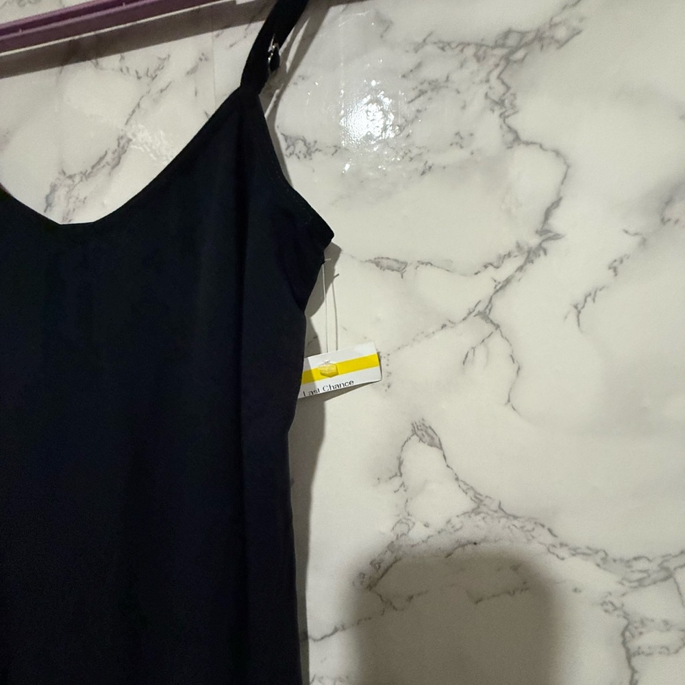 NEW Free People Black Spaghetti Strap Dress Size XS/S - Picture 3 of 5